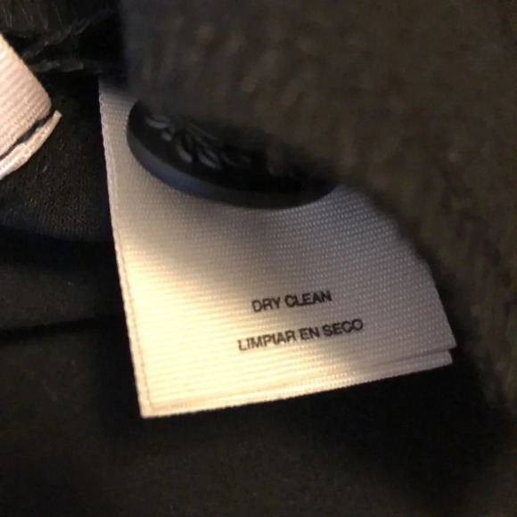 Rachel Roy Black Ruffle Sleeve Boxy Goth Button Down Jacket - Picture 9 of 11